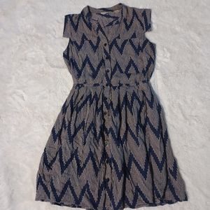 Anthropologie - 11 1 Tylho S Shift Dress V Neck Sleeveless